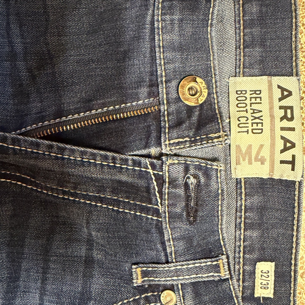 Ariat Men's Dark Blue Relaxed Jeans